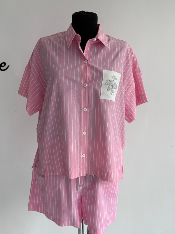 PINK SHORT SHIRT